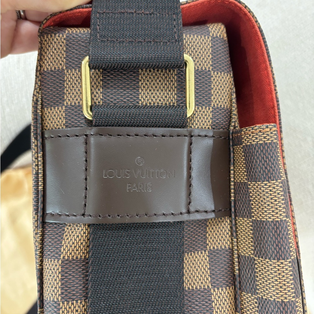 Authentic Louis Vuitton NEW Broadway damier ebene unisex messenger laptop bag - Picture 8 of 16